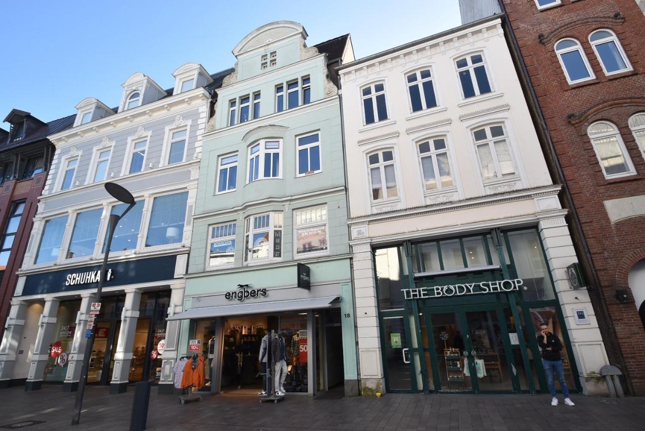 Fewo1846 - Artemis - Vintage Altbau-Wohnung Im 4 Og Eines Geschaeftshauses Im Stadtzentrum Flensburg Exterior photo